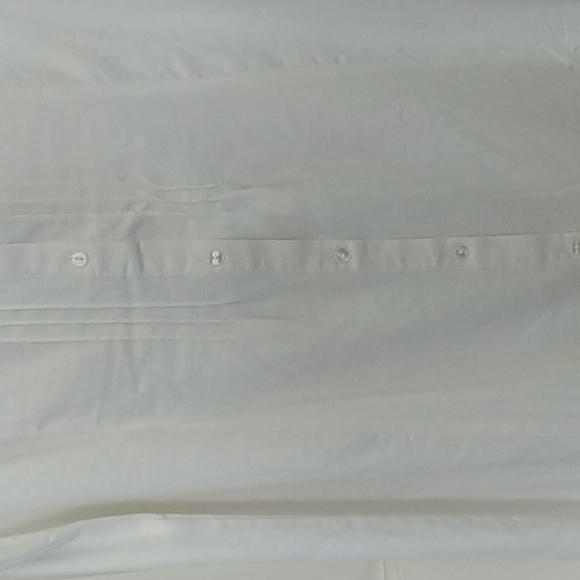 Anthony Richards White Linen Sleeveless Shirt Dress Button Front 18W - Picture 5 of 10